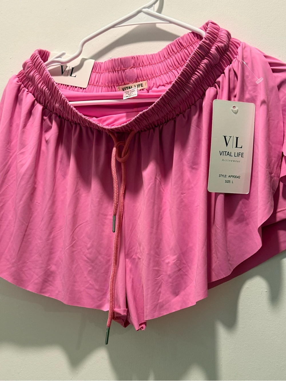 Vital Life Pink Active Shorts